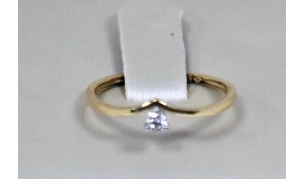 goudkleurige ring m54 (WKP 576€)